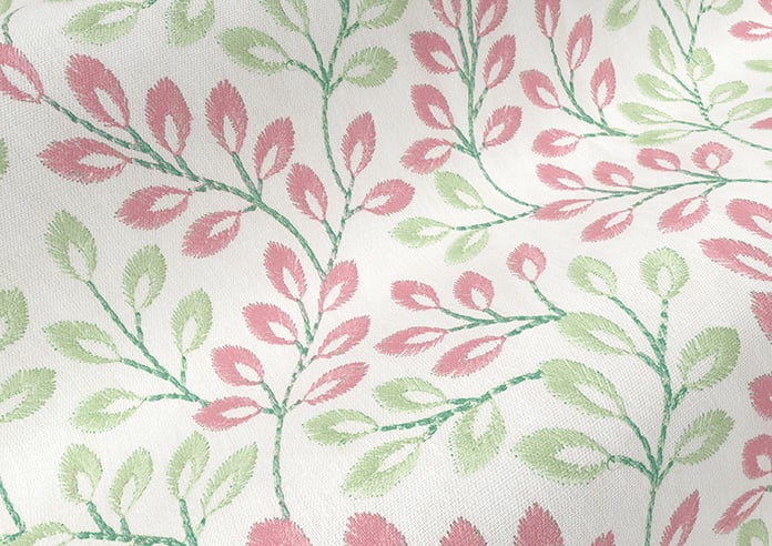 Fitzrovia Print, Pink Pop - Motorised Roman Blind - Image 4